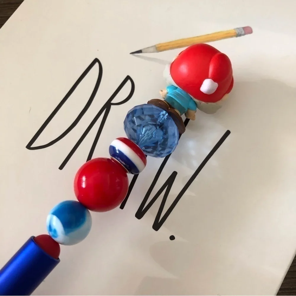 Disney Doorables: Peter Pan: Mr. Smee handmade beaded pen